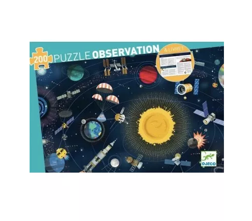 Puzzles observation - L'espace 200 pcs