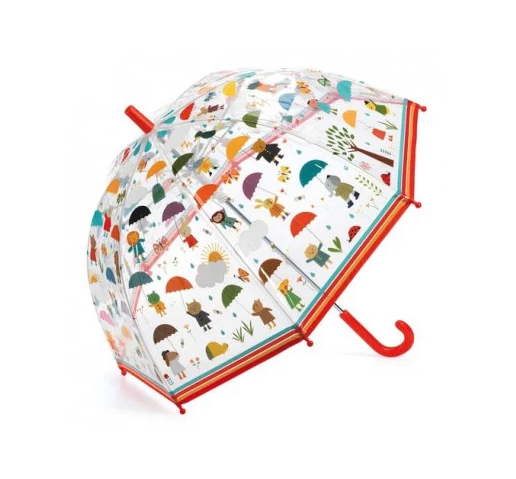 Parapluies - Sous la pluie