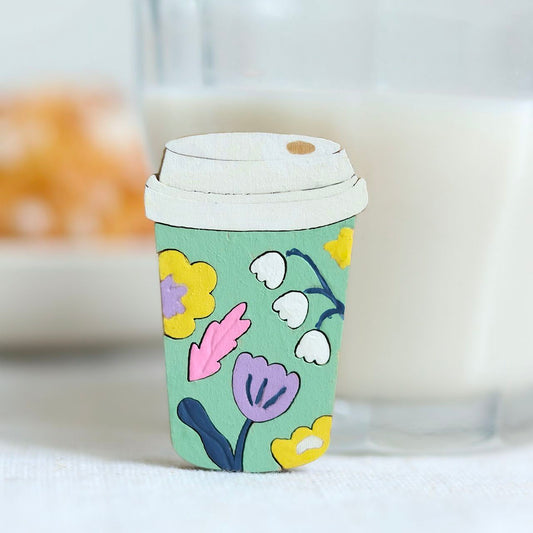 DIY Bijouterie - Mes broches en bois à peindre