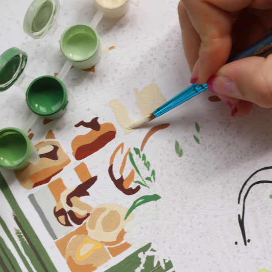 Coffret peinture au numéro - Boulangeries Parisiennes