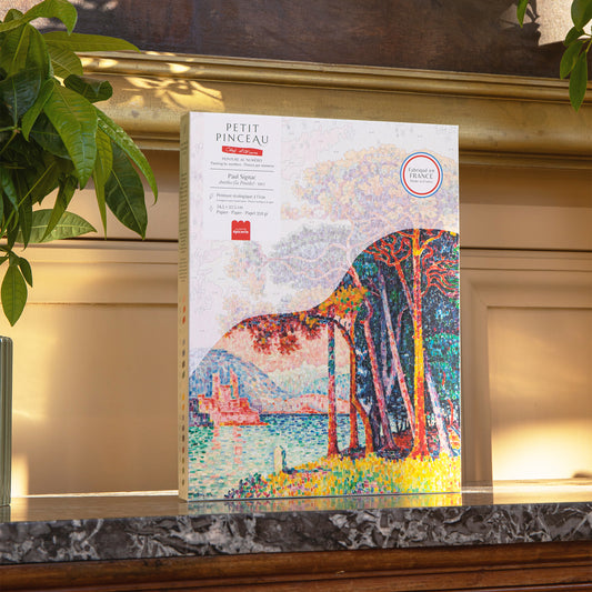 Coffret peinture au numéro - Antibes (La Pinède) - Signac