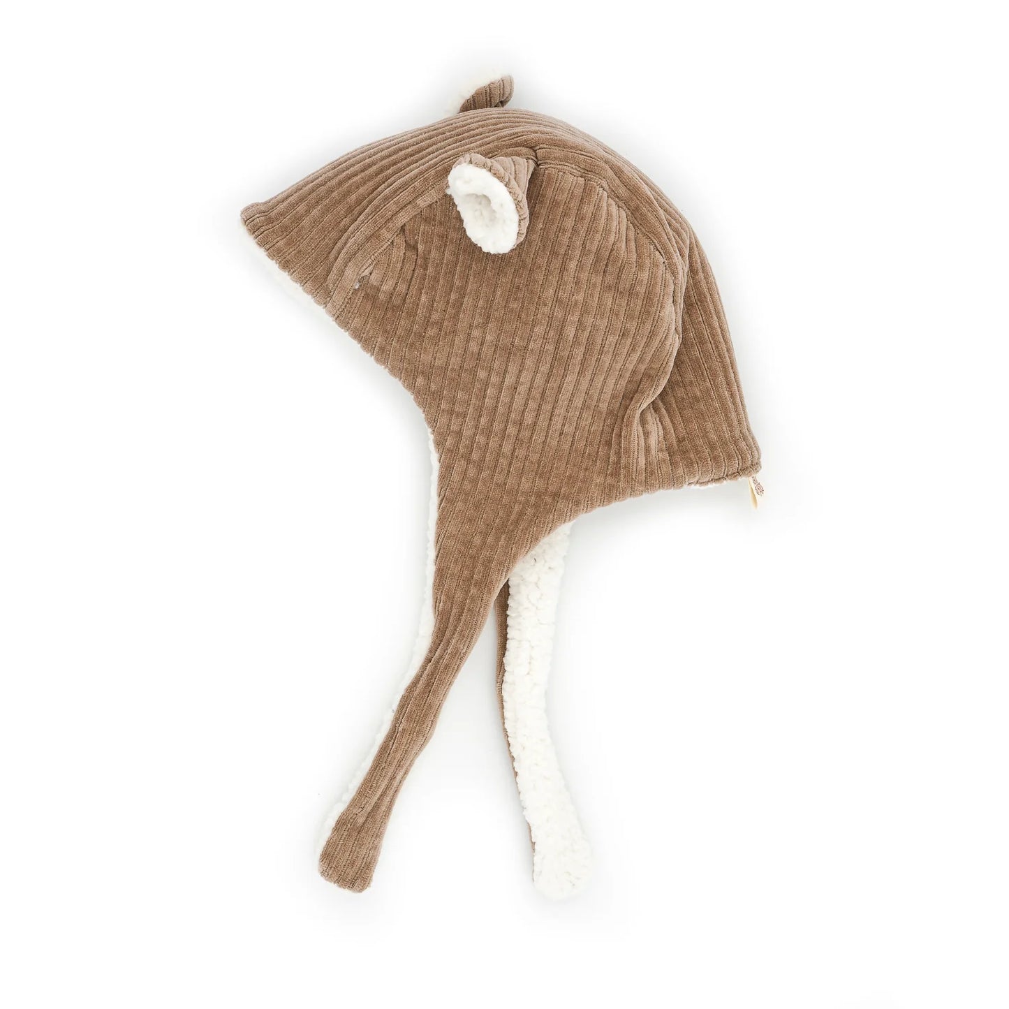 Bonnet Velours 24-36 mois - Taupe