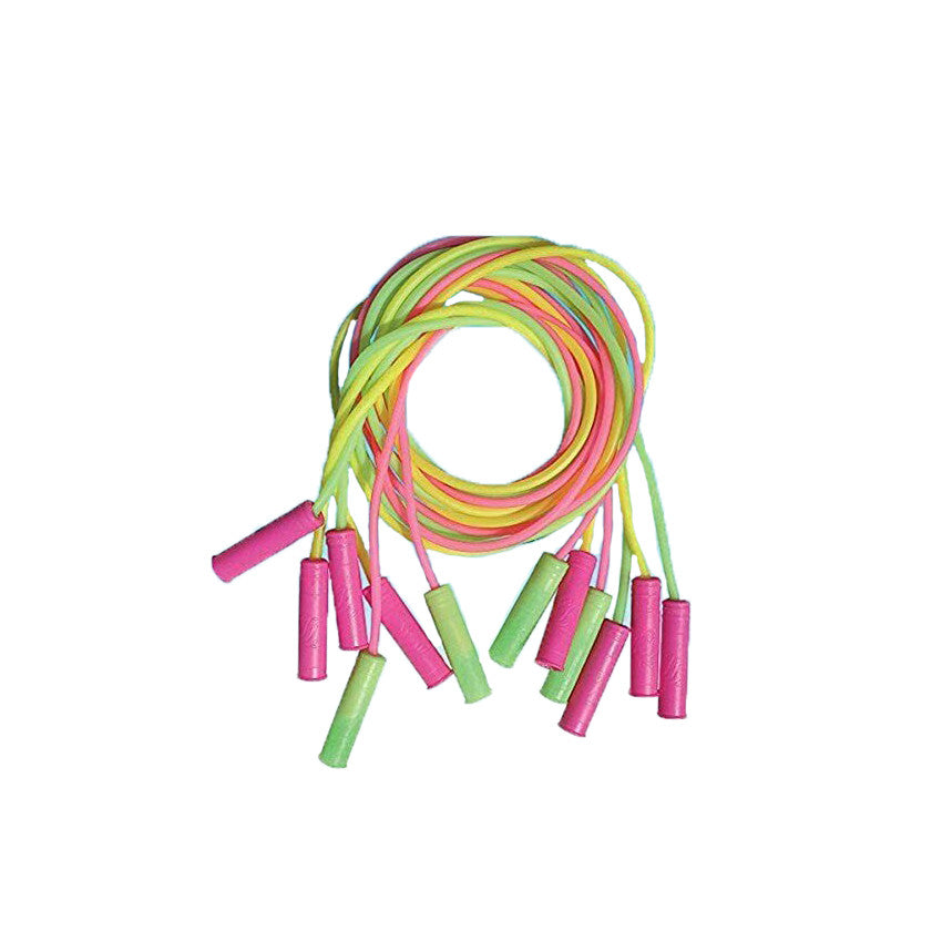 Corde à sauter fluo