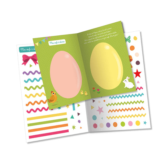 Mes autocollants de Pâques