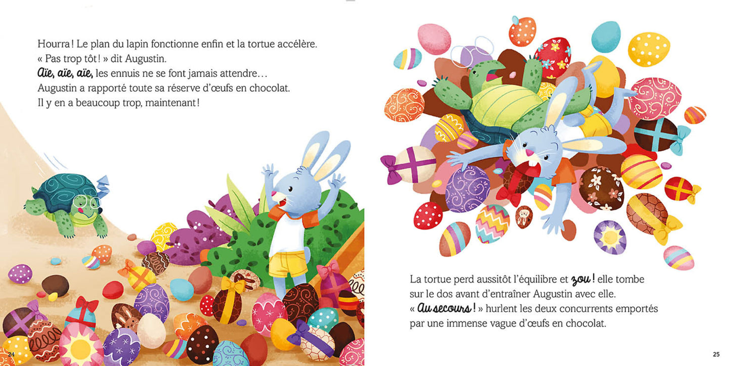 Mes p'tits albums - Augustin et la course aux oeufs de Pâques