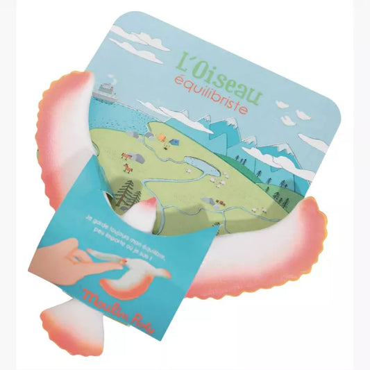 Oiseau equilibriste Rose - Les petites merveilles