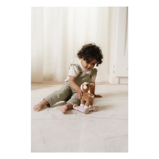 Peluche à tirer faon - Fairy Garden