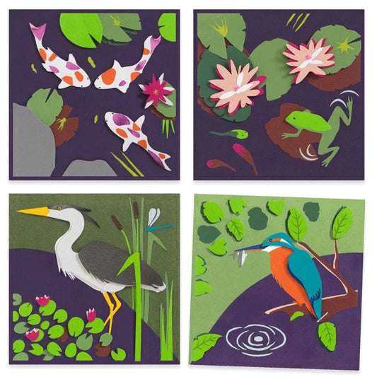 Tableaux 3D - Au bord de l'eau