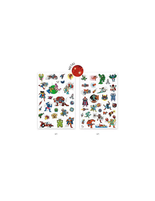 Tatouages - Heroes vs Vilains