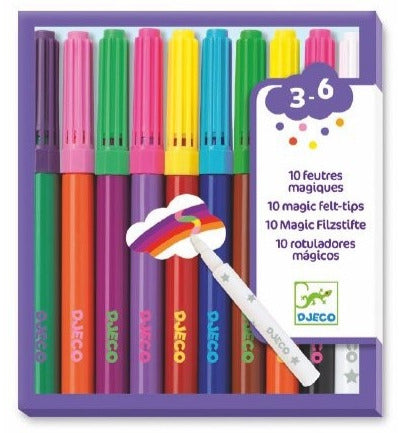 Les couleurs - 10 feutres magiques