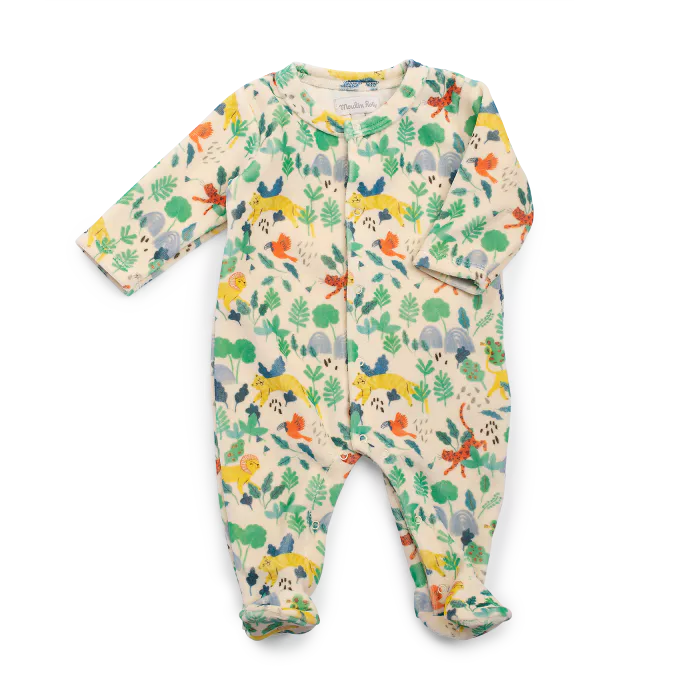 Pyjama velours jungle - La forêt Mawa