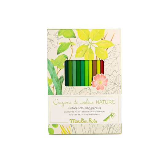 12 crayons de couleur Le botaniste - Le Jardin du Moulin