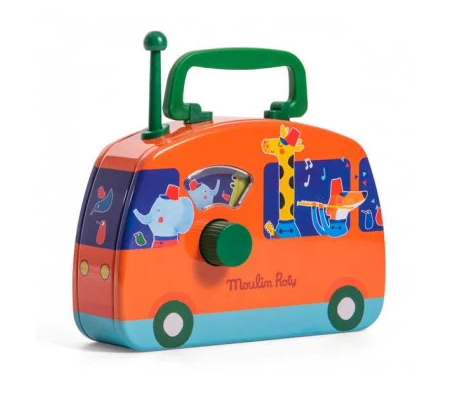 Les jouets metal - Bus musical Fanfare