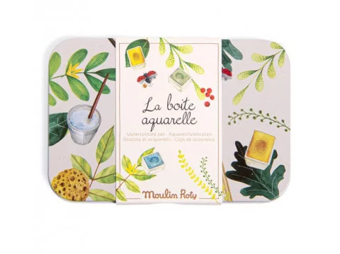 Boite aquarelle - Le Jardin du Moulin