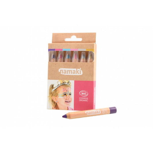 Kit 6 crayons maquillage Mondes enchantés