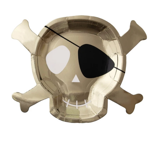 8 grandes assiettes - Pirates