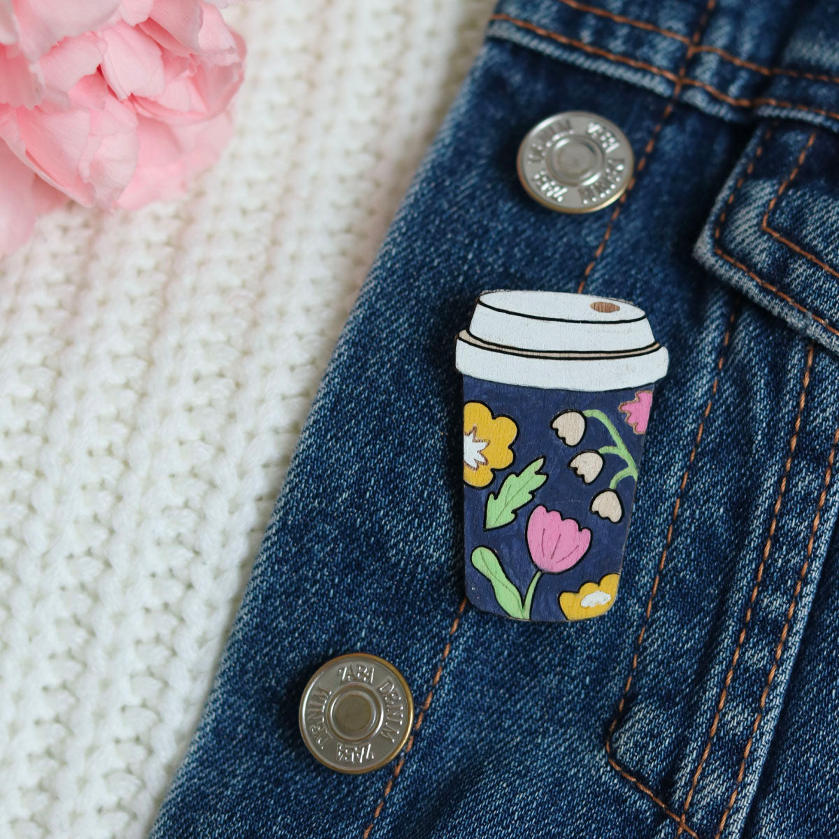 DIY Bijouterie - Mes broches en bois à peindre