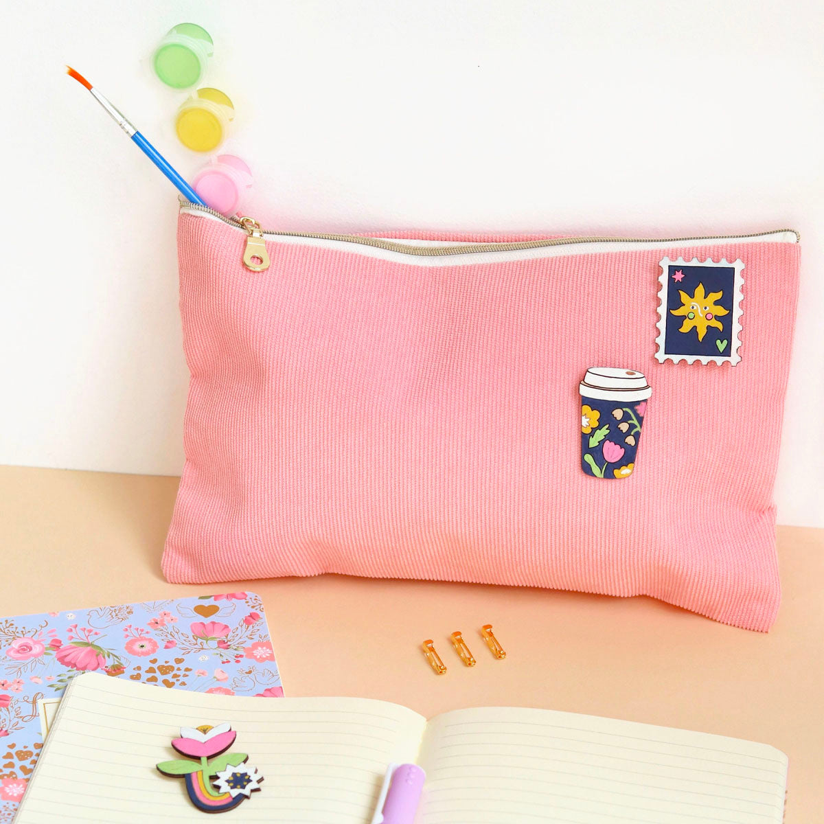 DIY Bijouterie - Mes broches en bois à peindre