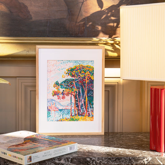 Coffret peinture au numéro - Antibes (La Pinède) - Signac