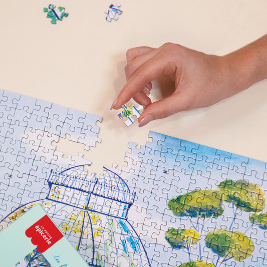 Puzzle Les fleurs comme un voyage 1000 pcs