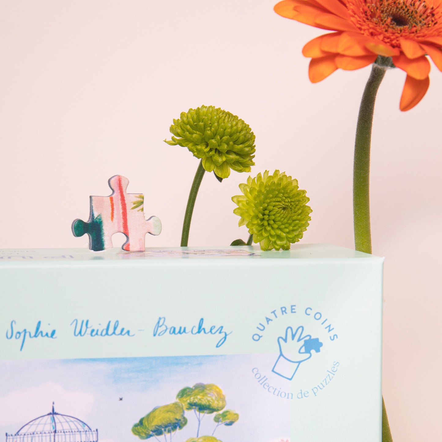 Puzzle Les fleurs comme un voyage 1000 pcs