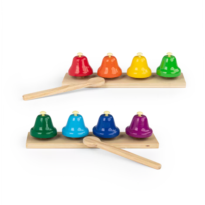 8 clochettes musicales - Les Popipop