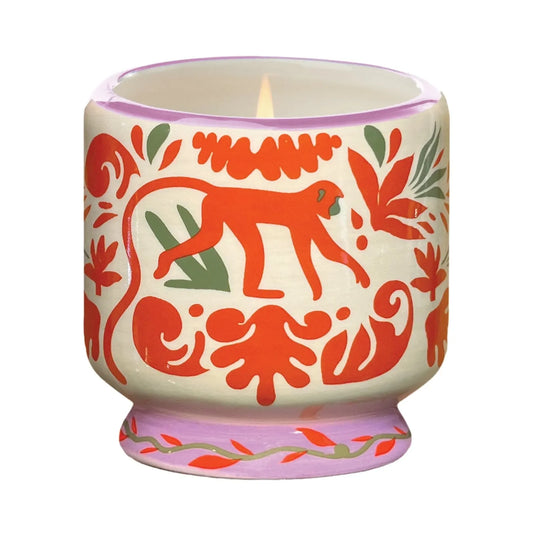 A DOPO - Jungle Ceramic Candle - Coconut Amber