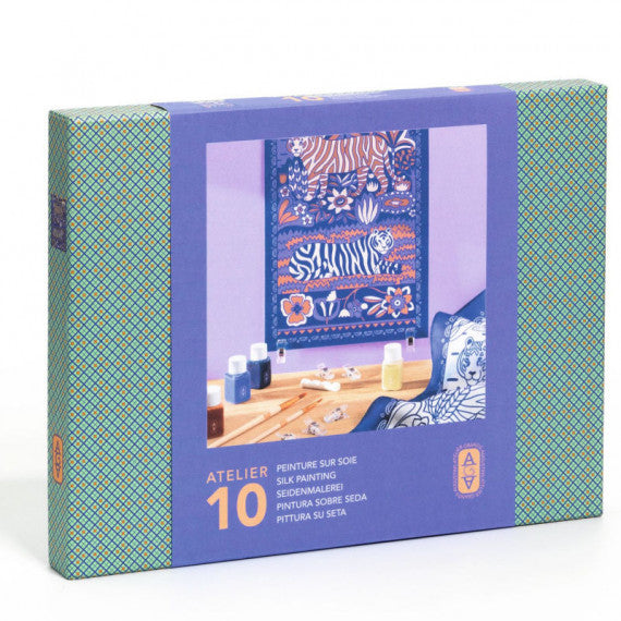 AGA - Atelier 10, Peinture sur Soie
