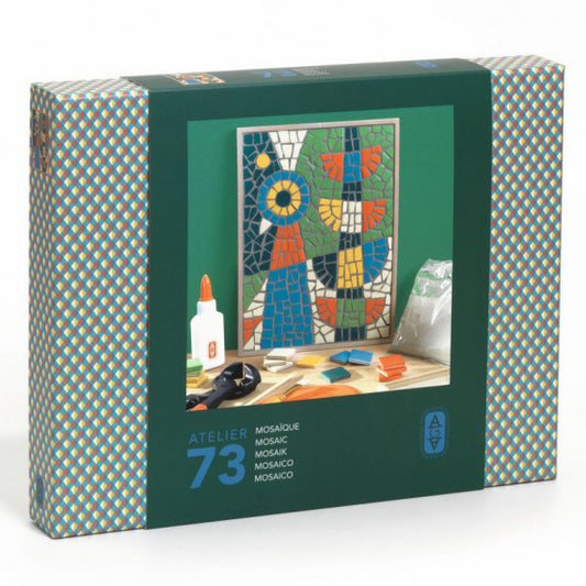 AGA - Atelier 73 mosaïque - Paon