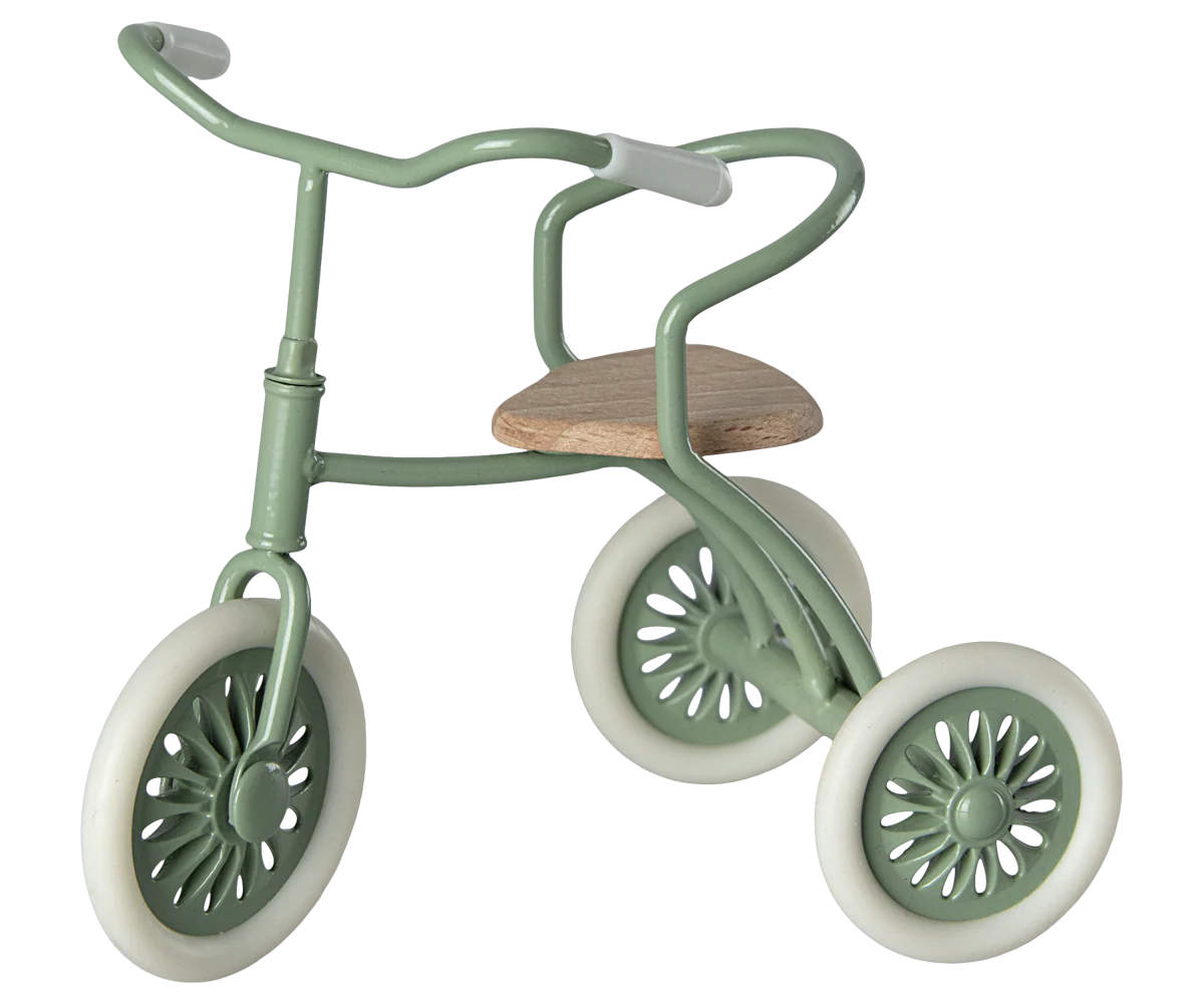 Abri à tricycle, souris - verte