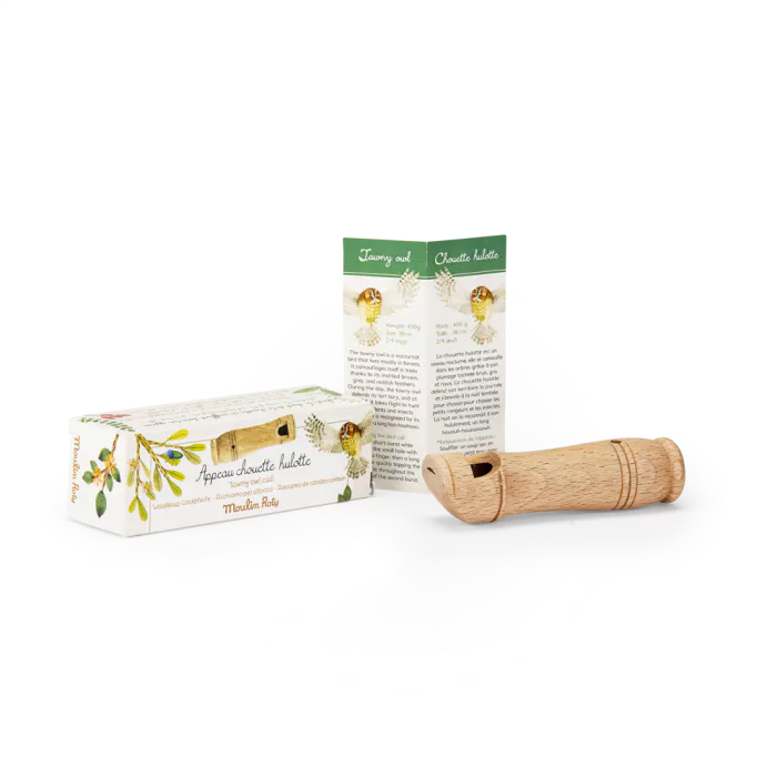 Appeau bois chouette hulotte - Le Jardin du Moulin