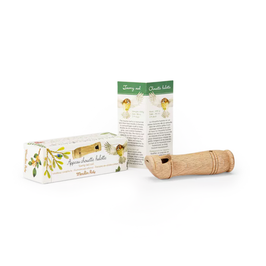 Appeau bois chouette hulotte - Le Jardin du Moulin