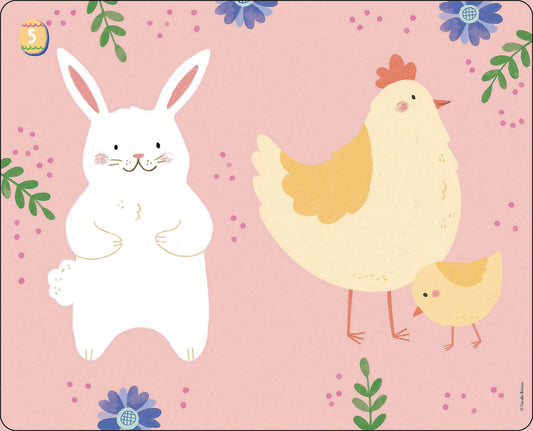 Auzou créatif - 200 autocollants mousse Pâques