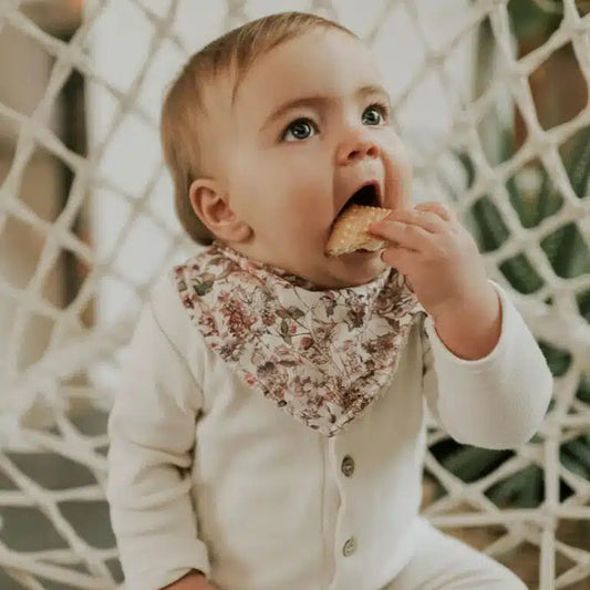 Bavoir bandana - Liberty wild flowers