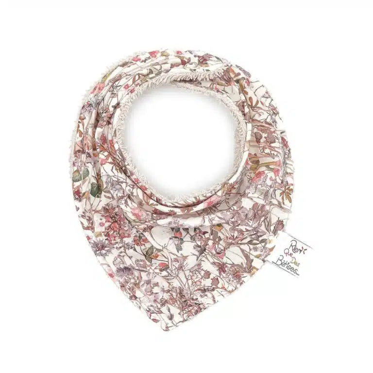 Bavoir bandana - Liberty wild flowers