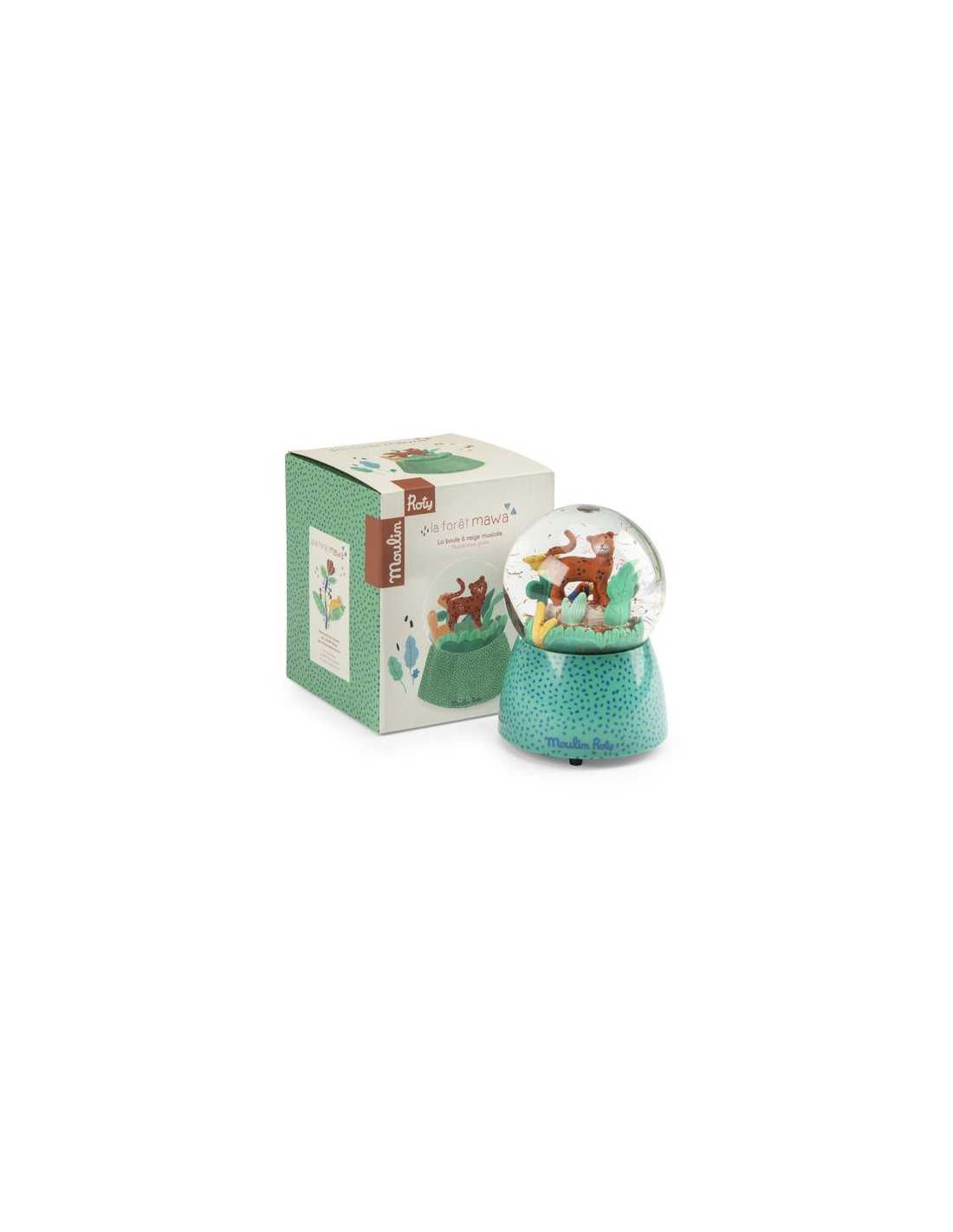 Boule à neige musicale - La forêt Mawa