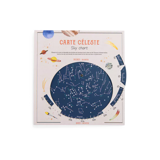 Carte céleste - Le Jardin du Moulin