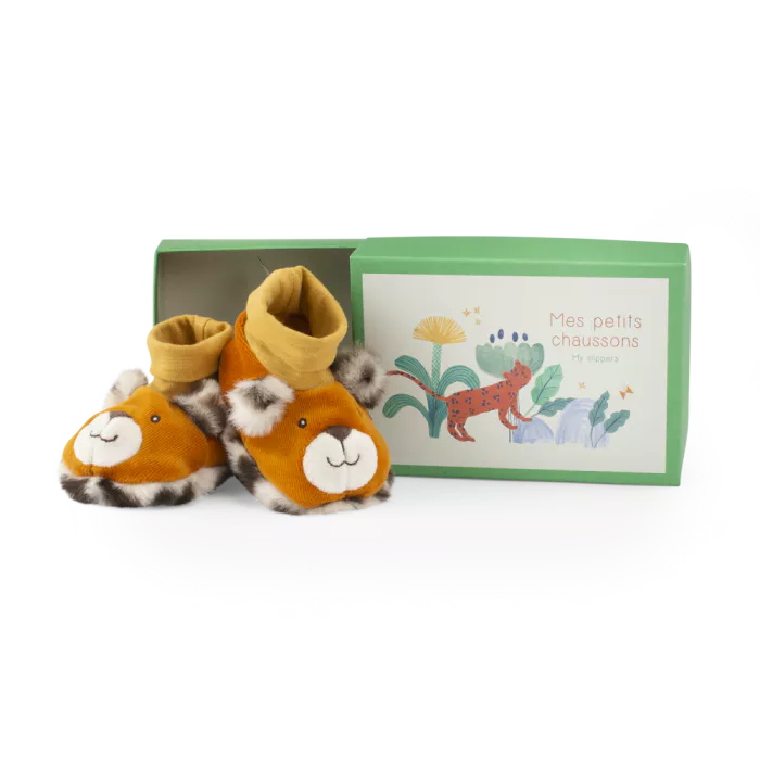 Chaussons léopard Taïgo - La forêt Mawa