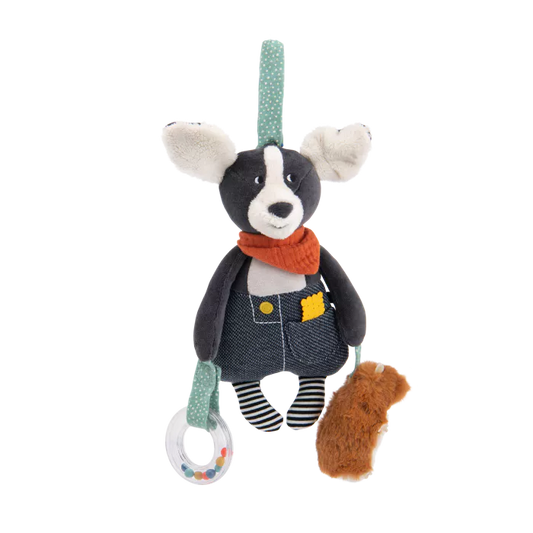 Chien Puce d'activités à suspendre - Puce et Pilou