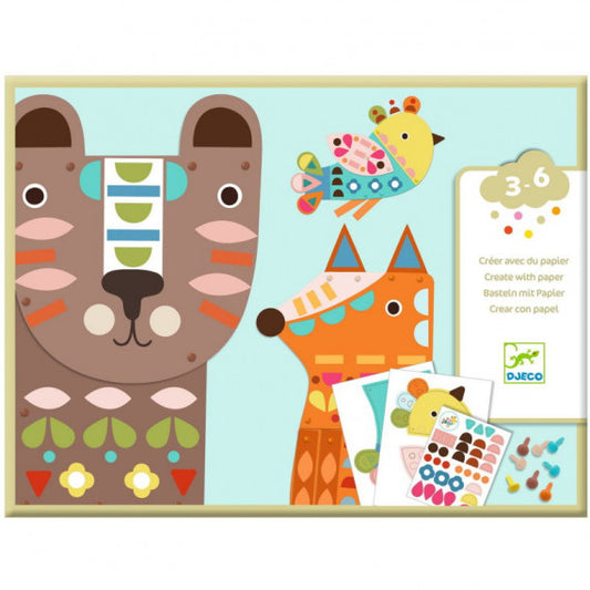 Collages - 3 animaux geants