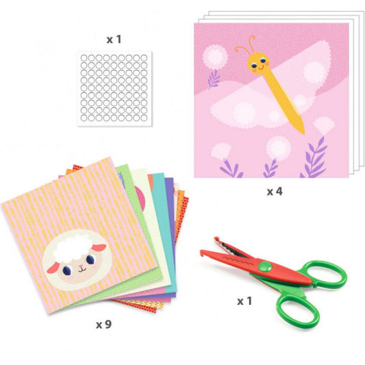 Collages - Découper en crans