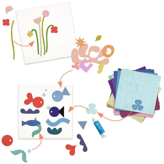 Collages - Les petits papiers