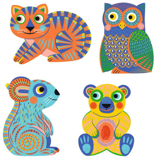 Coloriage à l'eau - Animalo-ma