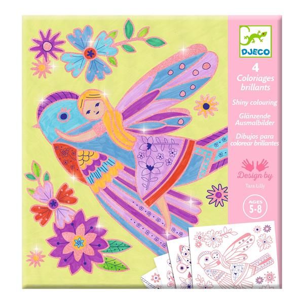 Coloriages surprises - Petites ailes