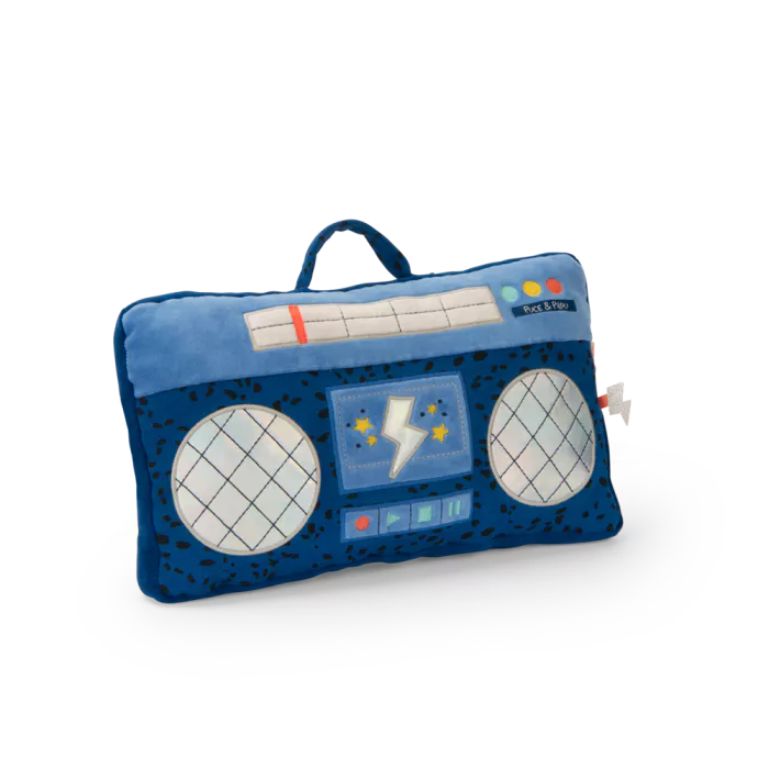 Coussin radio - Puce et Pilou