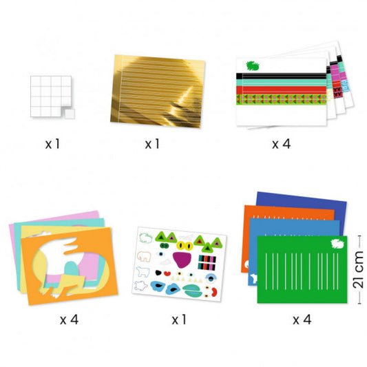 Créer avec du papier - Devant, derrière, devant