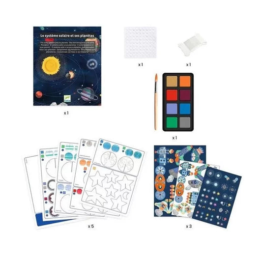 DIY - Suspension Système solaire