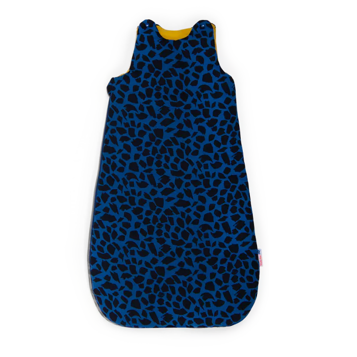 Gigoteuse bleue 90 cm - Puce et Pilou