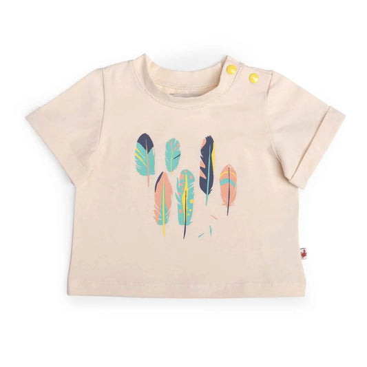 HELOISE - TS 12m écru plumes