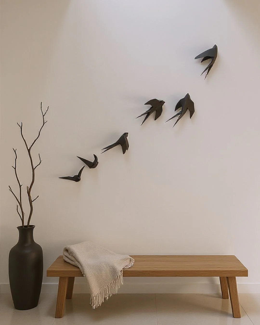 HIRONDELLES KRAFT 6EX MURAL